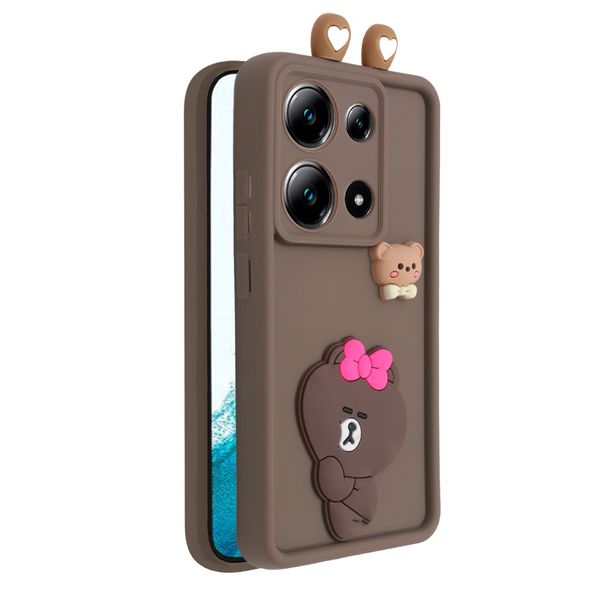     کاور مدل KittyBear مناسب برای گوشی موبایل شیائومی Poco X6 Pro 