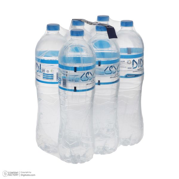 آب معدنی دی دی واتر - 1.5 لیتر بسته 6 عددی