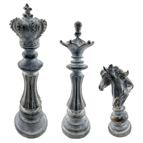 مجسمه کولاک مدل مجسمه مدل شطرنج مجموعه 3 عددی