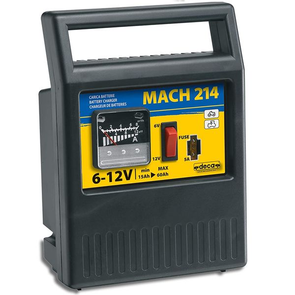 شارژر باتری خودرو دکا مدل MACH214
