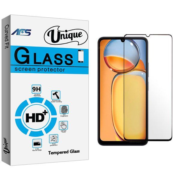 محافظ صفحه نمایش شیشه ای ای اف اس مدل Unique مناسب برای گوشی موبایل شیائومی 13C