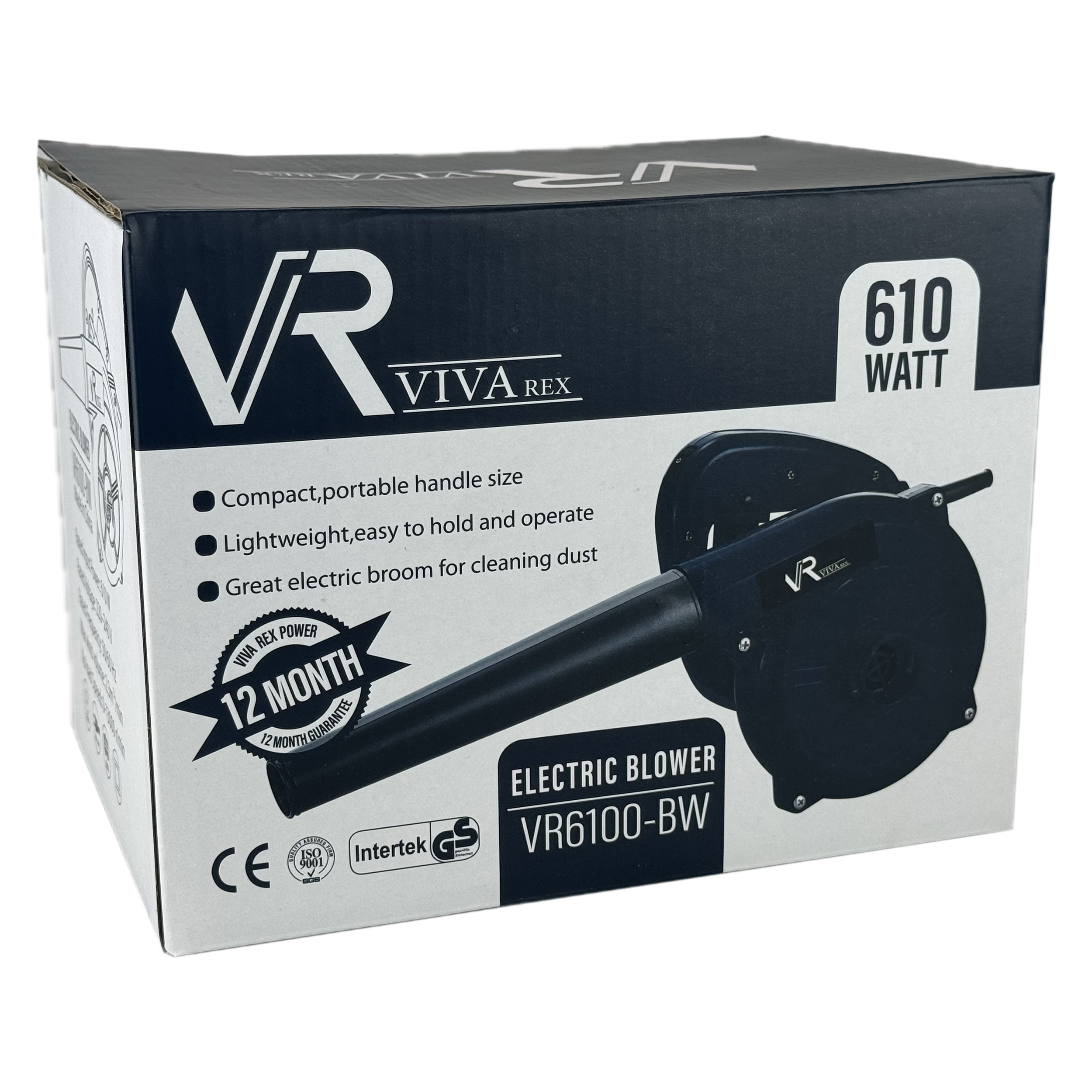 دستگاه دمنده و مکنده ویوارکس مدل VR 6100-BW