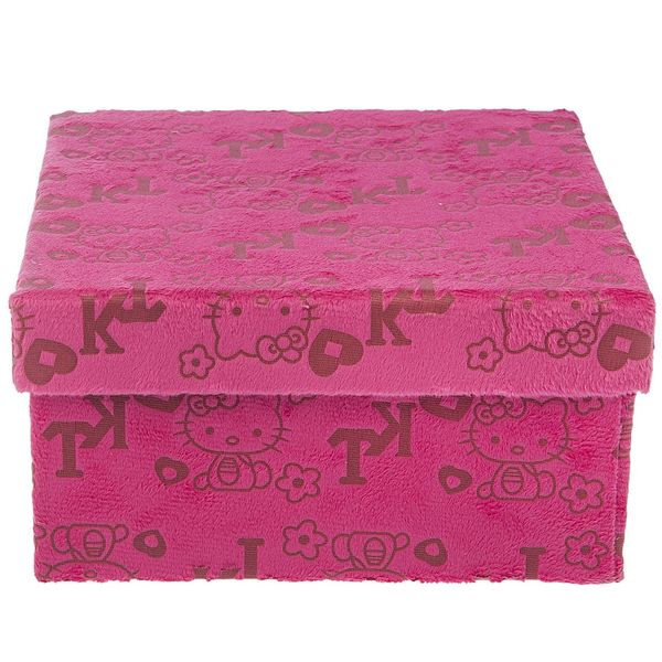 جعبه کادویی کلیپس مدل Hello Kitty Cube - سایز متوسط