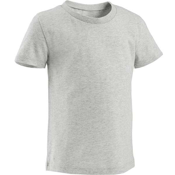 تی شرت ورزشی مردانه دکتلون مدل CARDIO 100 رنگ خاکستری