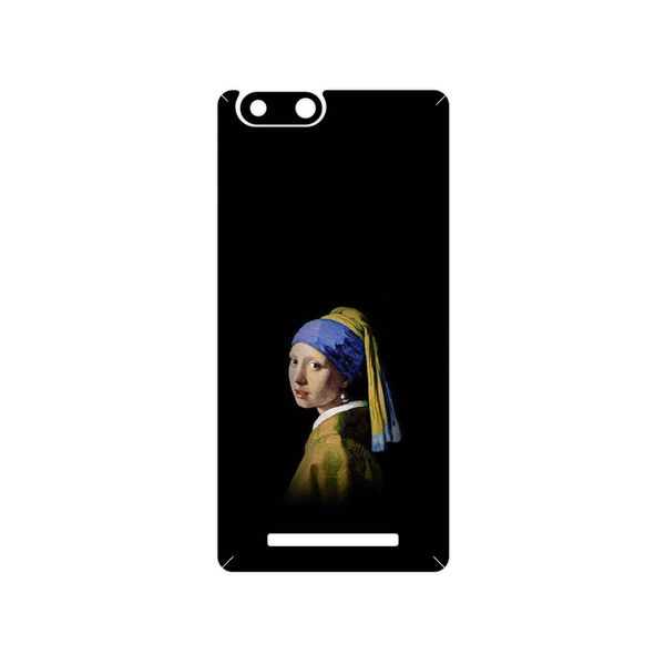 برچسب پوششی ماهوت مدل Girl with a Pearl Earring of Vermeer مناسب برای گوشی موبایل جی ال ایکس Pars