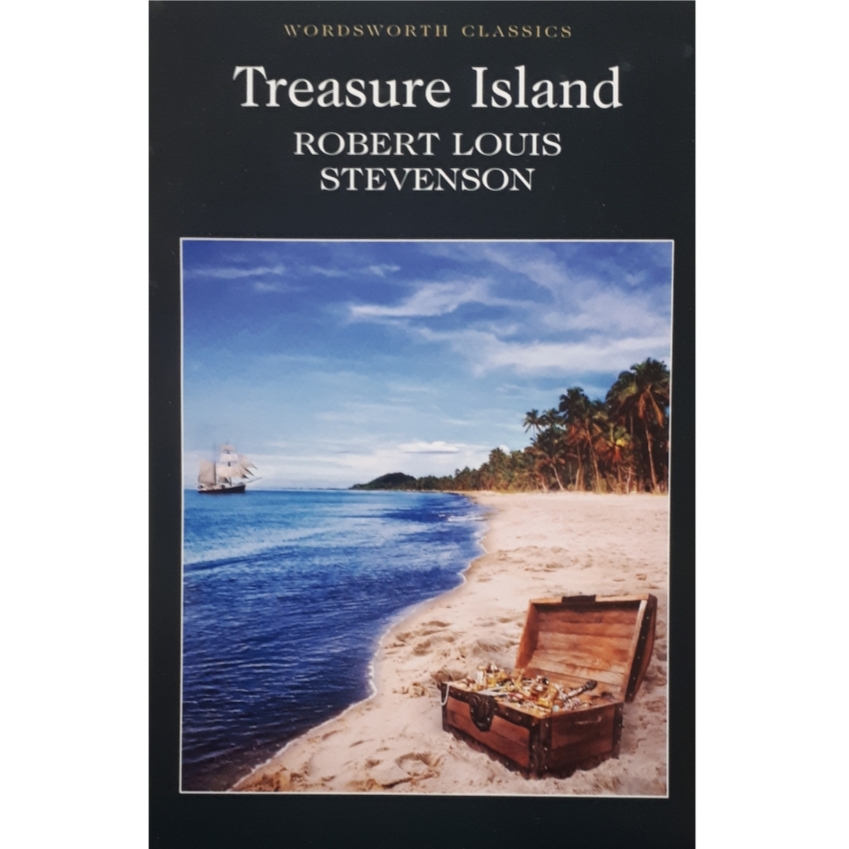 كتاب Treasure Island اثر Robert Louis Stevenson انتشارات وردز ورث