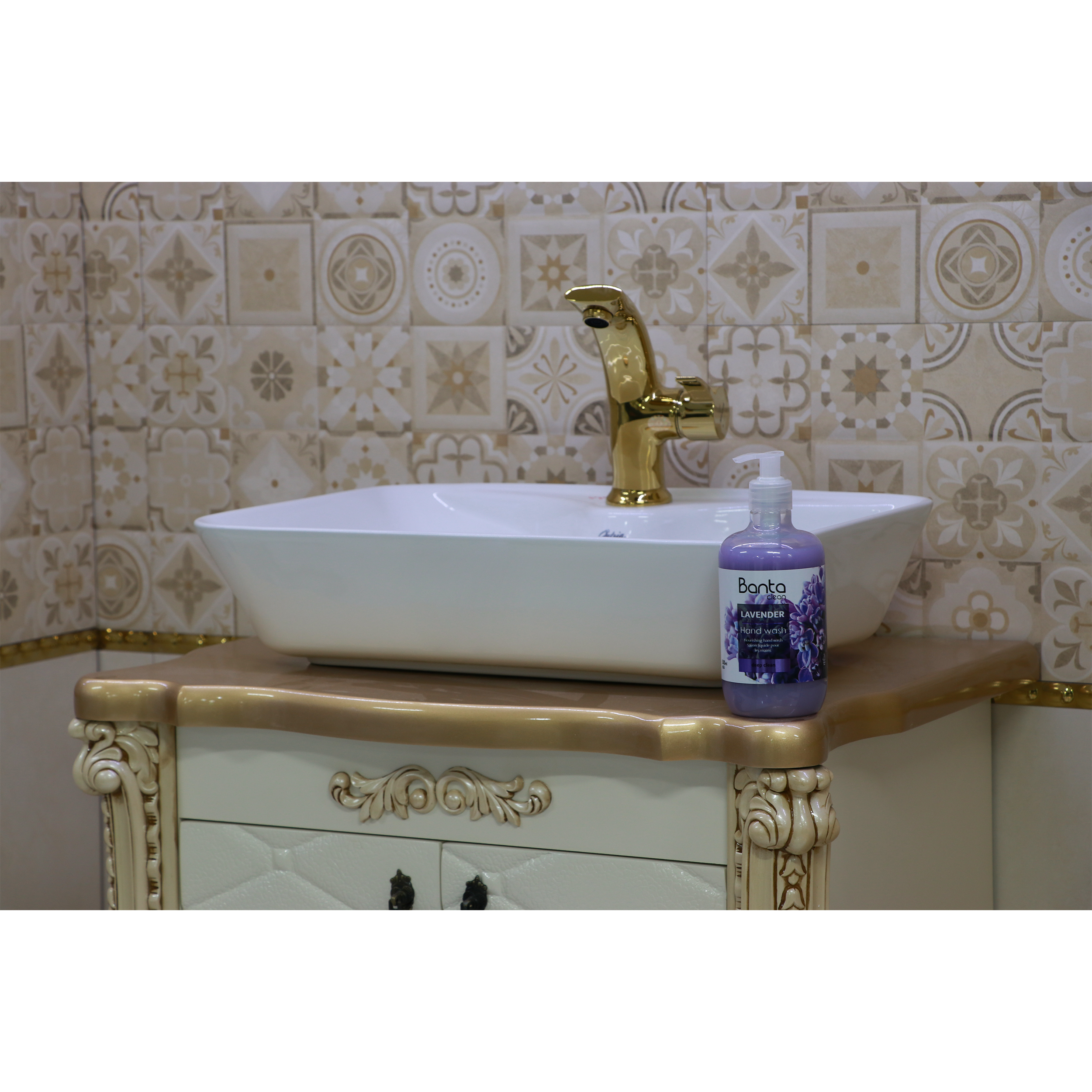 مایع دستشویی بانتاکلین مدل Lavender حجم 500 میلی لیتر