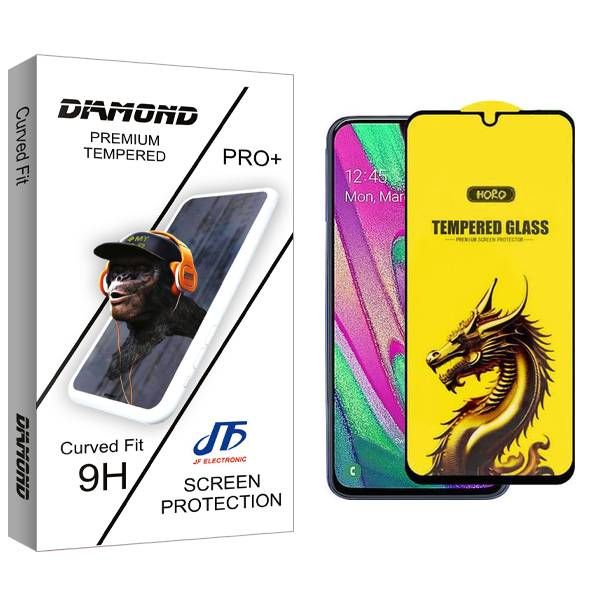 محافظ صفحه نمایش جی اف مدل Diamond Y-Horo مناسب برای گوشی موبایل سامسونگ Galaxy A40