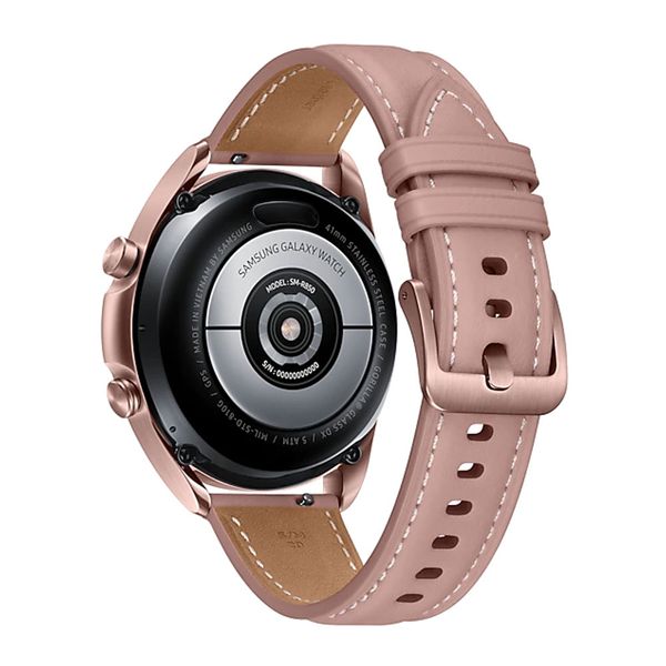 ساعت هوشمند سامسونگ مدل Galaxy Watch3 SM-R850 41mm بند چرمی