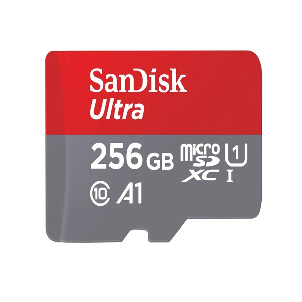 کارت حافظه microSDXC سن دیسک مدل Ultra A1 کلاس 10 استاندارد UHS-I سرعت 150MBps ظرفیت 256 گیگابایت