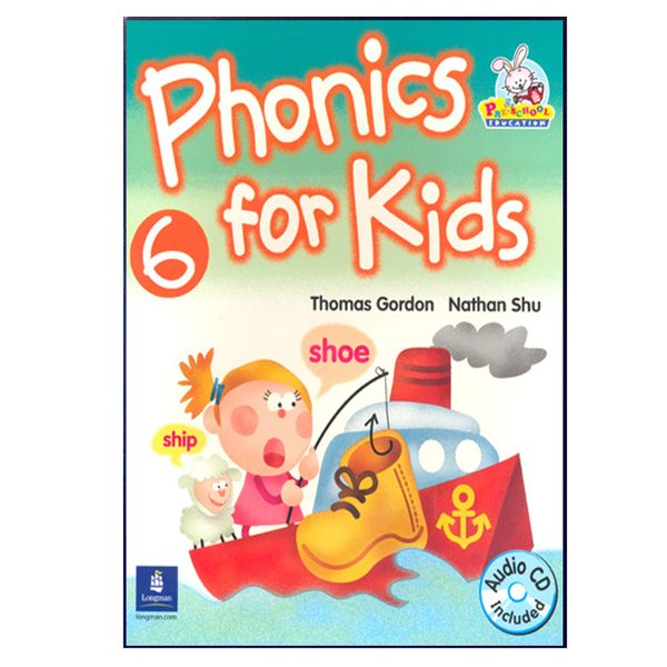 کتاب Phonics For Kids 6 اثر Thomas Gordon and Nathan Shu انتشارات هدف نوین
