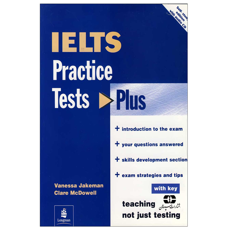 کتاب IELTS Practice Tests Plus 1 اثر Vanessa Jakeman And Clare McDowell انتشارات سپاهان