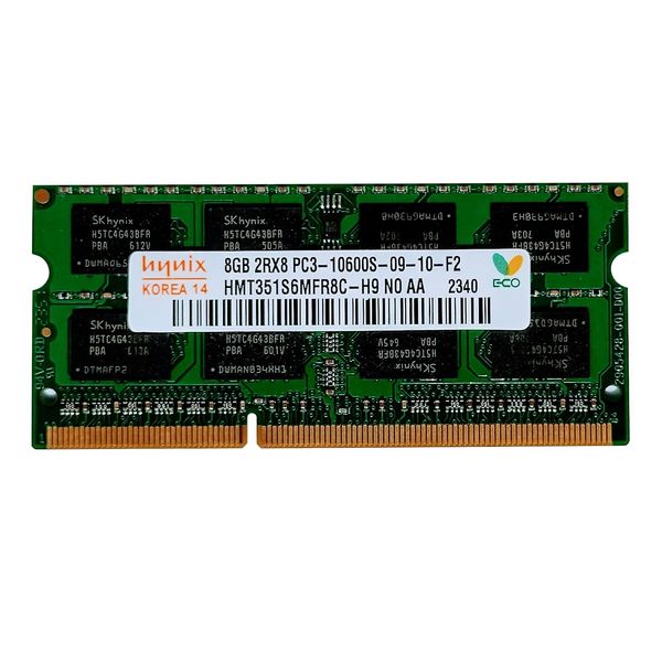 رم لپ تاپ DDR3 تک کاناله 1600 مگاهرتز CL11 هاینیکس مدل PC3-10600S ظرفیت 8 گیگابایت