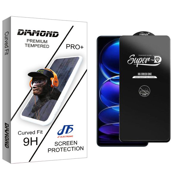 محافظ صفحه نمایش جی اف مدل Diamond SuperD_ESD مناسب برای گوشی موبایل شیائومی Redmi Note 12 Pro
