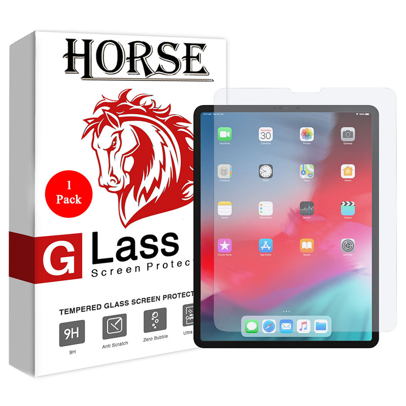 محافظ صفحه نمایش گلس هورس مدل UCC مناسب برای تبلت اپل iPad Pro 12.9 2018