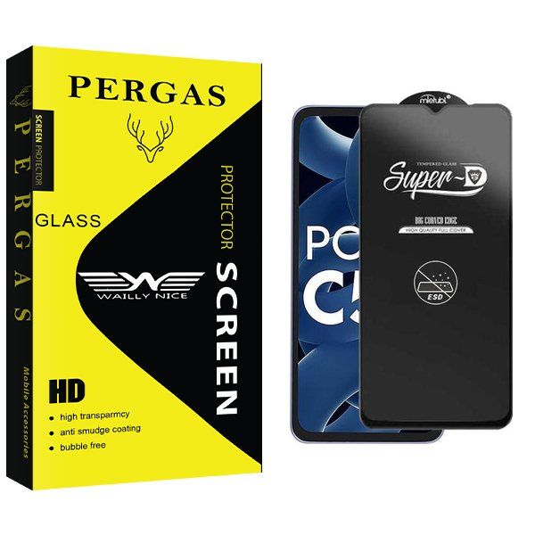 محافظ صفحه نمایش وایلی نایس مدل Pergas Superd_ESD مناسب برای گوشی موبایل شیائومی Poco C55