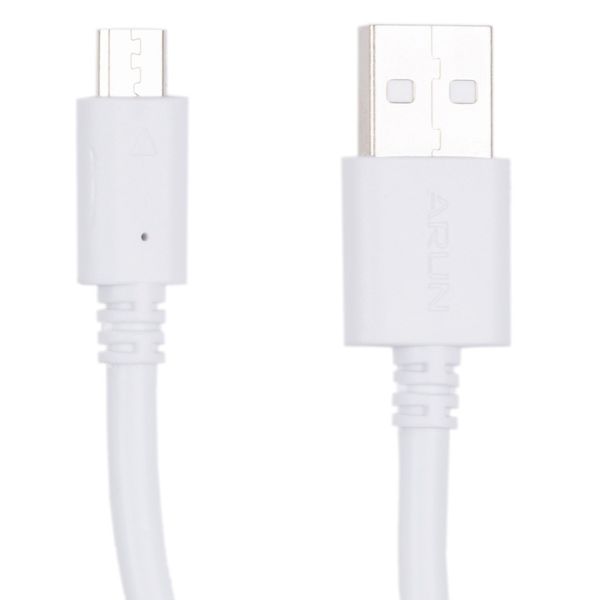 کابل تبدیل USB به microUSB آران مدل E12MC-B به طول 1.2 متر