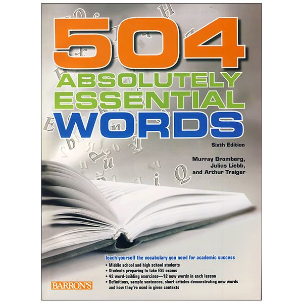 کتاب Complete Guide 504 Absolutely Essential Words 6th اثر جمعی از نویسندگان انتشارات Barrons