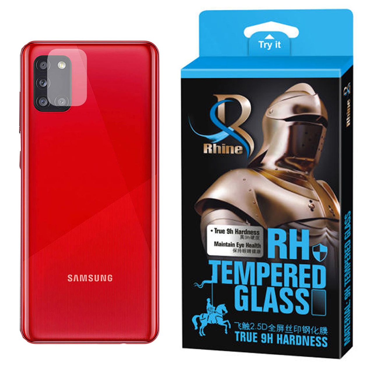 محافظ لنز دوربین راین مدل R_L مناسب برای گوشی موبایل سامسونگ Galaxy A21s