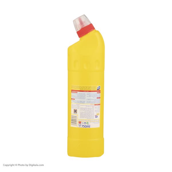 مایع سفیدکننده غلیظ سطوح دامستوس مدل Lemon حجم 750 میلی لیتر