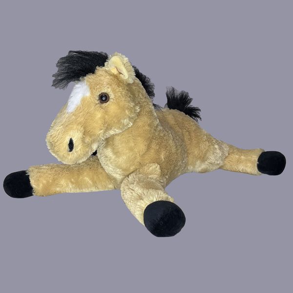 عروسک آرورا طرح اسب مدل Aurora Laying Horse کد SZ11/905 طول 48 سانتی‌متر