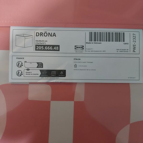 باکس نظم دهنده ایکیا مدل DRÖNA-648
