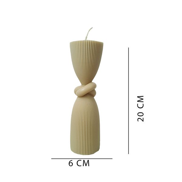 شمع دست ساز مدل SU3 مجموعه 3 عددی