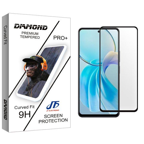 محافظ صفحه نمایش شیشه ای جی اف مدل Diamond مناسب برای گوشی موبایل ویوو Y100i