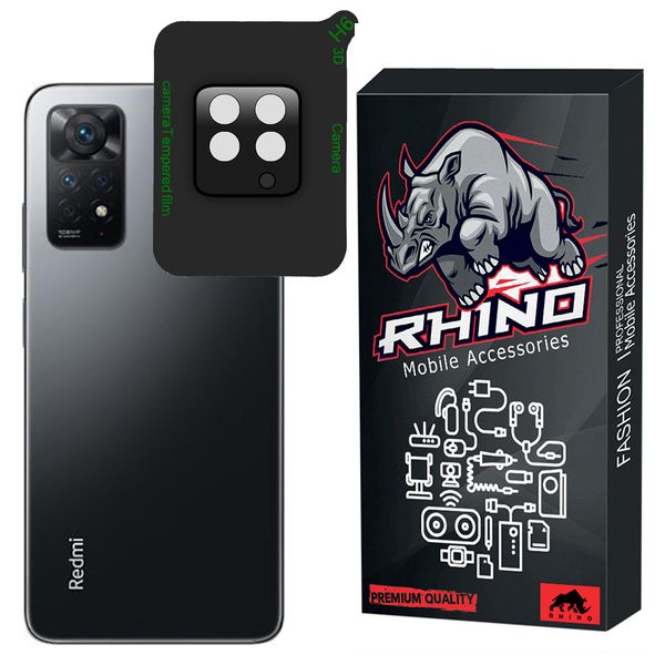 محافظ لنز دوربین راینو مدل Len-3D مناسب برای گوشی موبایل شیائومی Redmi Note 11 Pro
