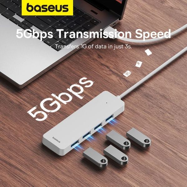 هاب 4 پورت USB 3.0 باسئوس مدل BS-OH080 100cm