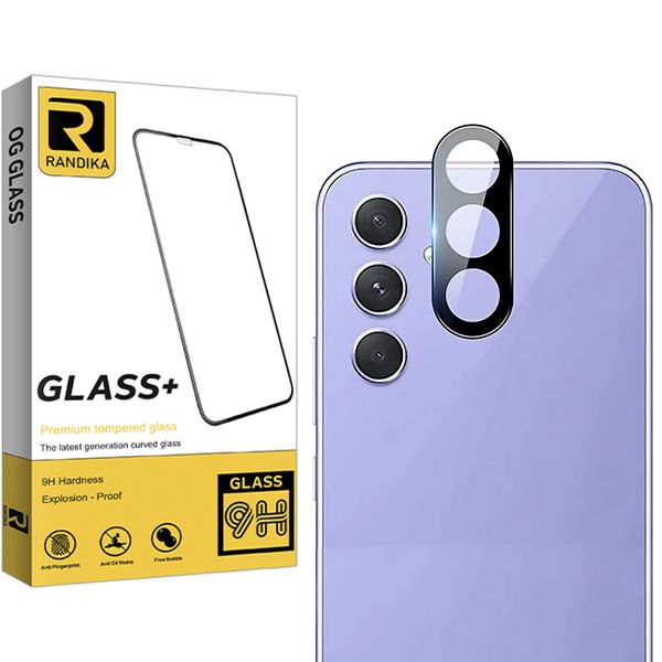 محافظ لنز دوربین راندیکا مدل 3D مناسب برای گوشی موبایل سامسونگ Galaxy A35