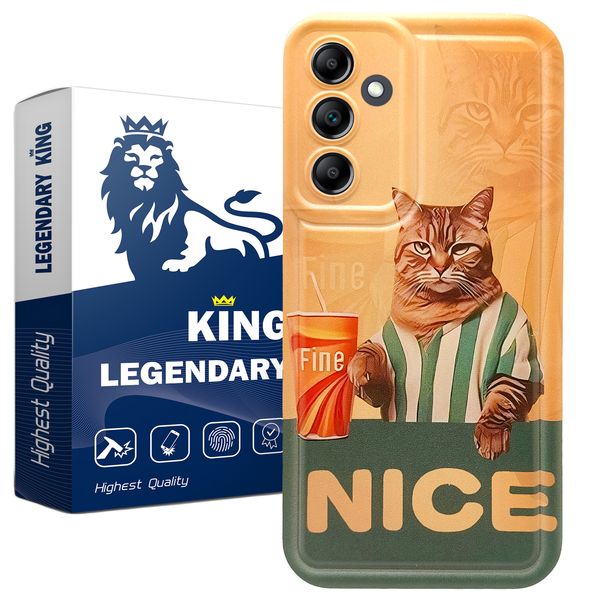 کاور لجندری کینگ مدل گربه زندانی مناسب برای گوشی موبایل سامسونگ Galaxy A05S