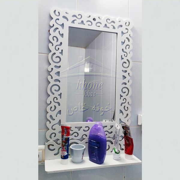 آینه خونه خاص مدل ماهور به همراه شلف دیواری