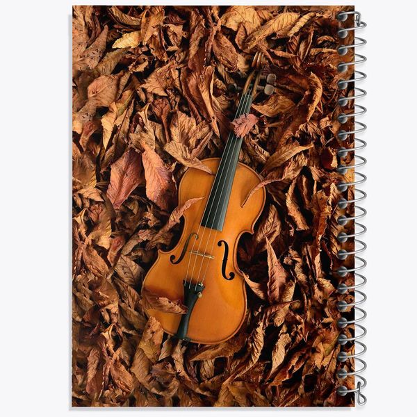 دفتر لیست خرید 50 برگ خندالو طرح ویولن Violin کد 27953
