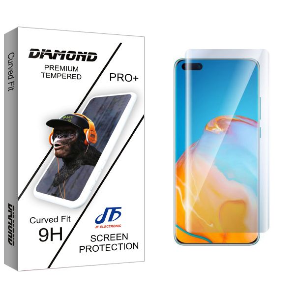 محافظ صفحه نمایش جی اف مدل Diamond UV مناسب برای گوشی موبایل هوآوی P40 Pro