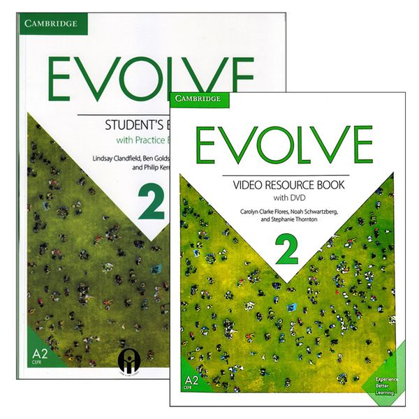 کتاب EVOLVE 2 اثر جمعی از نویسندگان انتشارات الوندپویان 2 جلدی