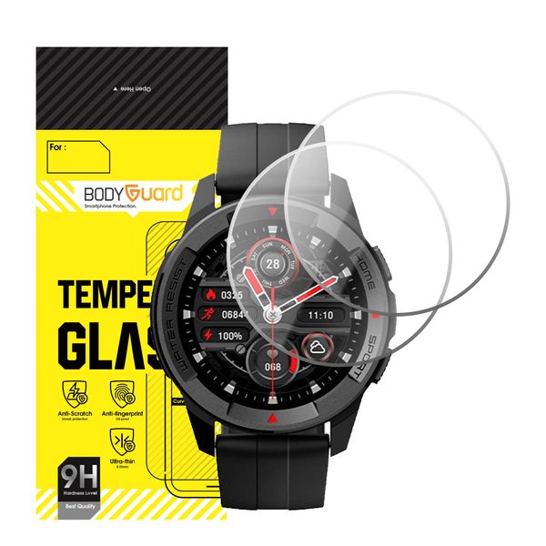 محافظ صفحه نمایش بادیگارد مدل GW مناسب برای ساعت هوشمند میبرو Watch X1 بسته 2 عددی