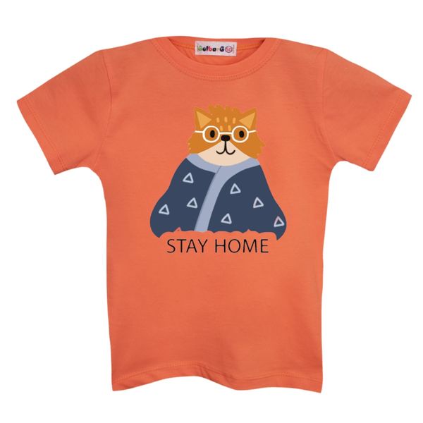 تی شرت بچگانه مدل گربه نره  