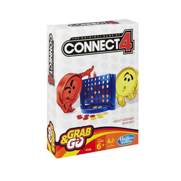 بازی فکری هاسبرو مدل Connect 4 Grab N Go Game کد B1000