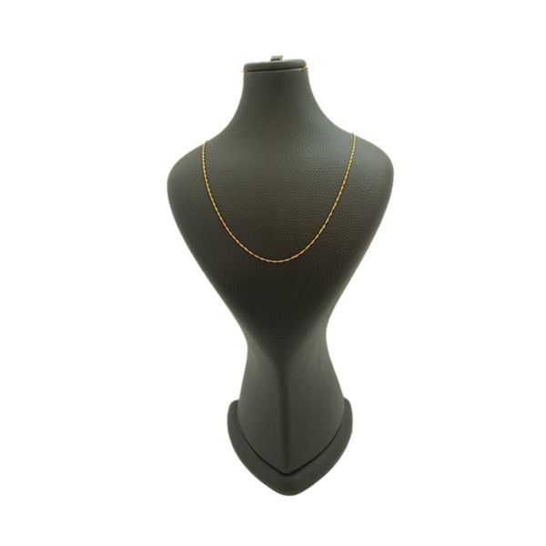 زنجیر طلا 18 عیار زنانه جواهری ماهوور مدل دیسکو