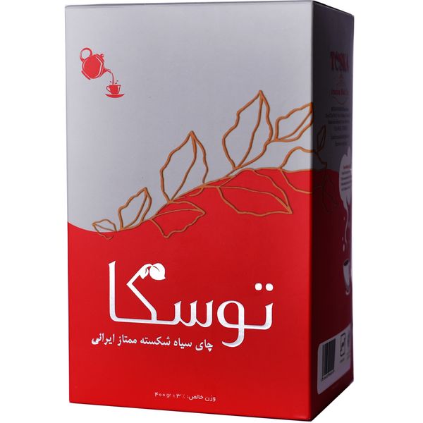 چای سیاه شکسته ممتاز ایرانی توسکا - 400 گرم