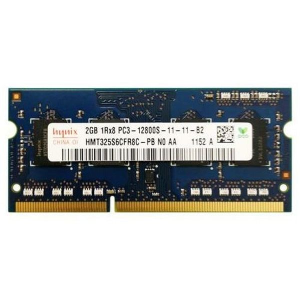 رم لپ تاپ DDR3 تک کاناله 1600 مگاهرتز CL11 هاینیکس مدل PC3-12800 ظرفیت 2 گیگابایت