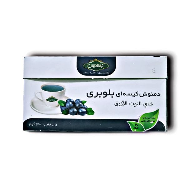 دمنوش بلوبری گیاه تقدیس بسته 20عددی