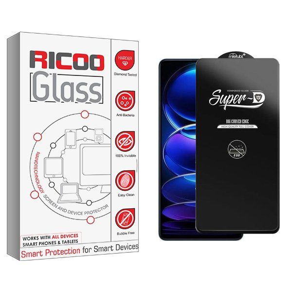 محافظ صفحه نمایش ریکو مدل RiC2 SuperD_ESD مناسب برای گوشی موبایل شیائومی Redmi Note 12 Pro