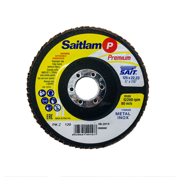 سنباده فلاپ دیسک ثایت مدل SAITLAM-PK-P120 premium