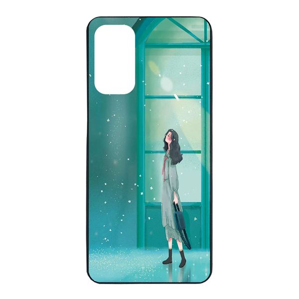 کاور گالری وبفر طرح دختر مناسب برای گوشی موبایل سامسونگ galaxy m52