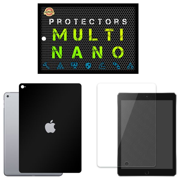 برچسب پوششی مولتی نانو مدل X-F1M-S مناسب برای تبلت اپل iPad Air 2 Gen - 2014 به همراه محافظ صفحه نمایش