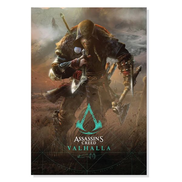 پوستر طرح گیمینگ کیش قاتل Assassins Creed Valhallaمدل M0117
