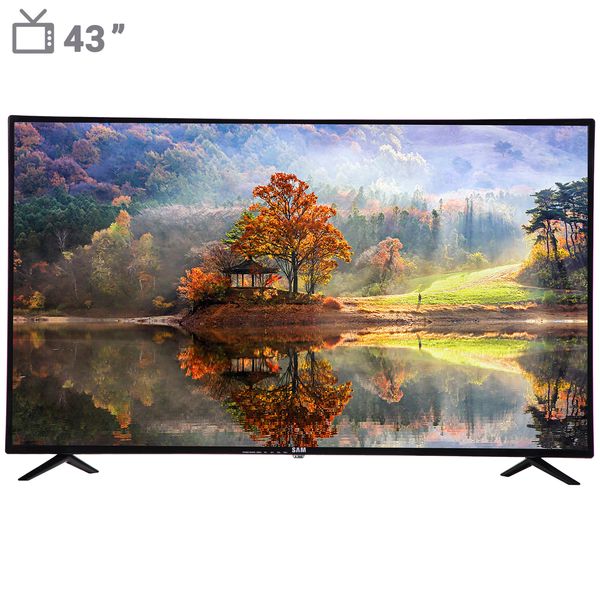 تلویزیون ال ای دی هوشمند سام الکترونیک مدل UA43T5500TH سایز 43 اینچ