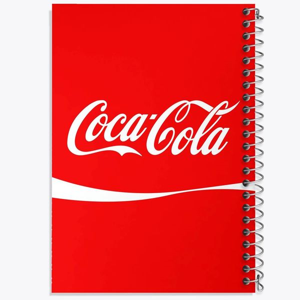 دفتر نقاشی 50 برگ خندالو مدل کوکاکولا CocaCola کد 8472